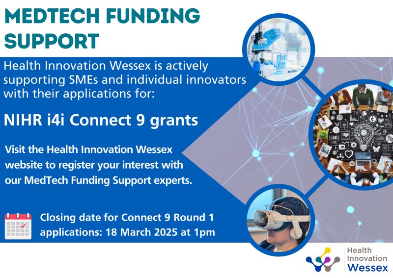 HIW support for NIHR i4i Connect 9 grant applications