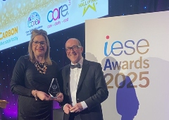 Dorset Council Adult Care PMO award at iESE Awards