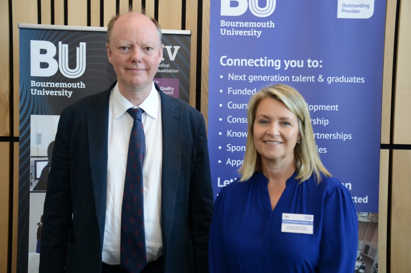 Chief Medical Officer visits BU for discussion on health inequalities in coastal communities