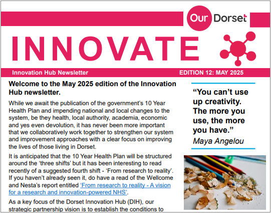Publication of May 2025 DIH Newsletter