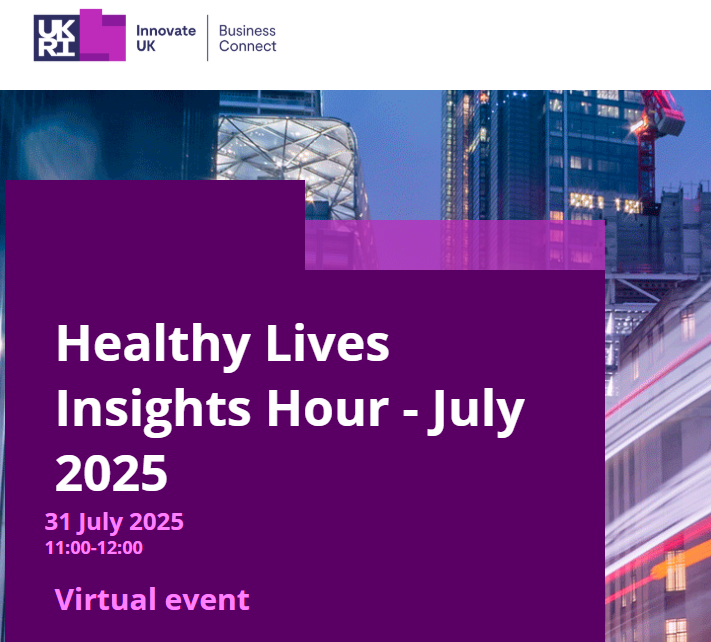Innovate UK Business Connect Event – Data and AI for Health