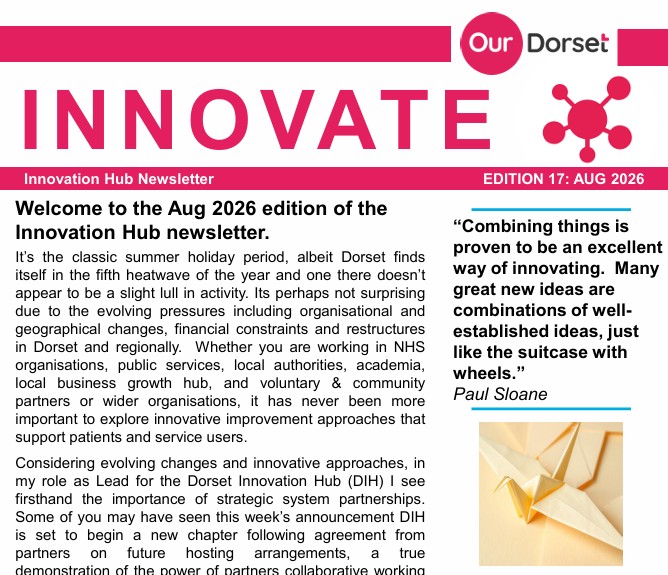 Publication of the August 2026 DIH Newsletter